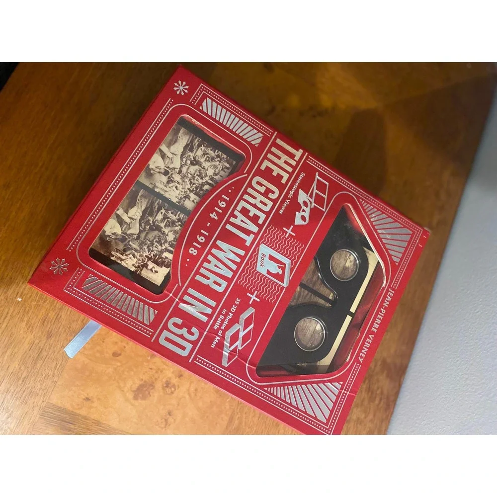 The Great War in 3D WWI Stereoscopic Box Set Black Dog Leventhal Viewer COMPLETE